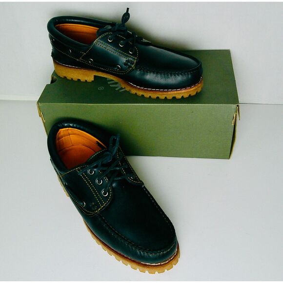 Timberland Other - TIMBERLAND NAVY BLUE 3 EYE CLASSIC LUG BOAT SHOE. MEN'S 11M